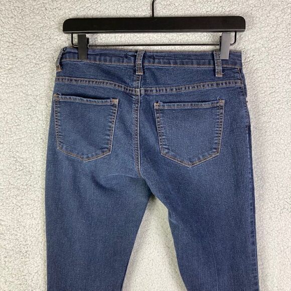 Forever 21 Womens Stretch Jeans Mid-Rise Medium Wash Denim Pants Blue Size 27 - Picture 8 of 12